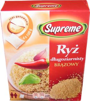 Ry� d�ugoziarnisty br�zowy - Supreme